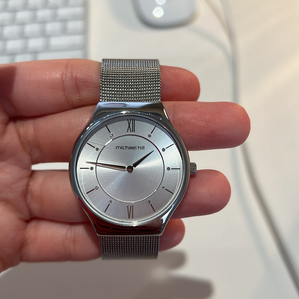 Michael Hill stainless steel watch